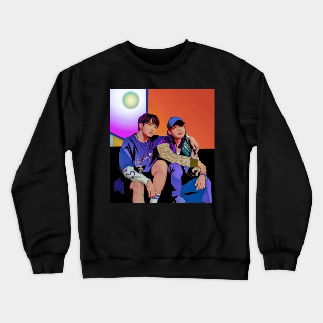 Festa Jikook Crewneck Sweatshirt by Elsa-draws